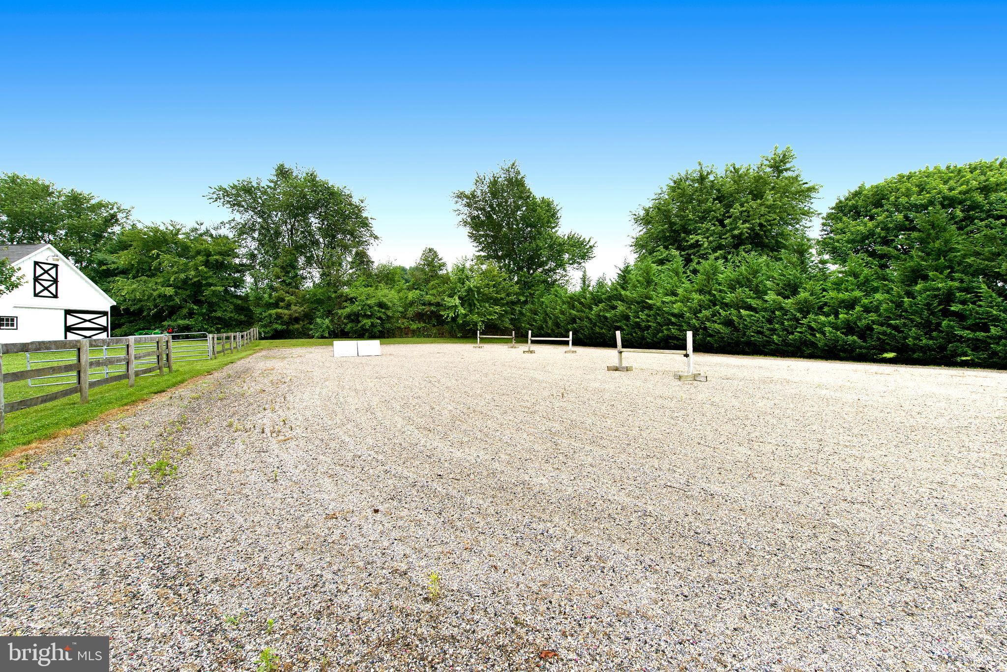 5100 Rocks Road Pylesville, MD 21132 - Photo 45 of 57 Stone dust, sand, rubber mix footing.