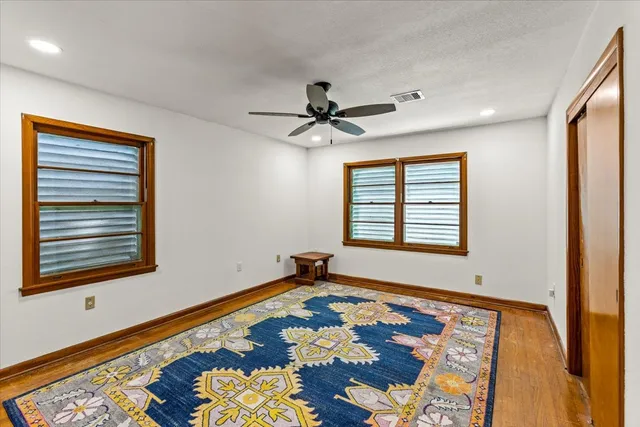 a window in an empty room with a window