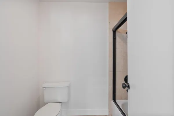 a bathroom with a toilet