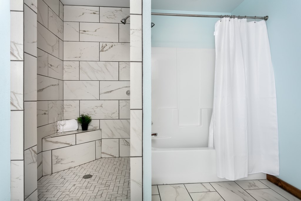 901 Bell Street Fredericksburg, TX 78624 - Photo 19 of 25 a bathroom with a shower