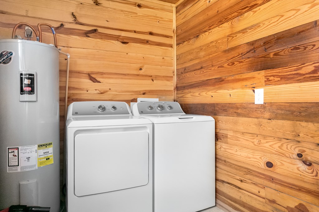 901 Bell Street Fredericksburg, TX 78624 - Photo 22 of 25 a utility room with dryer and washer