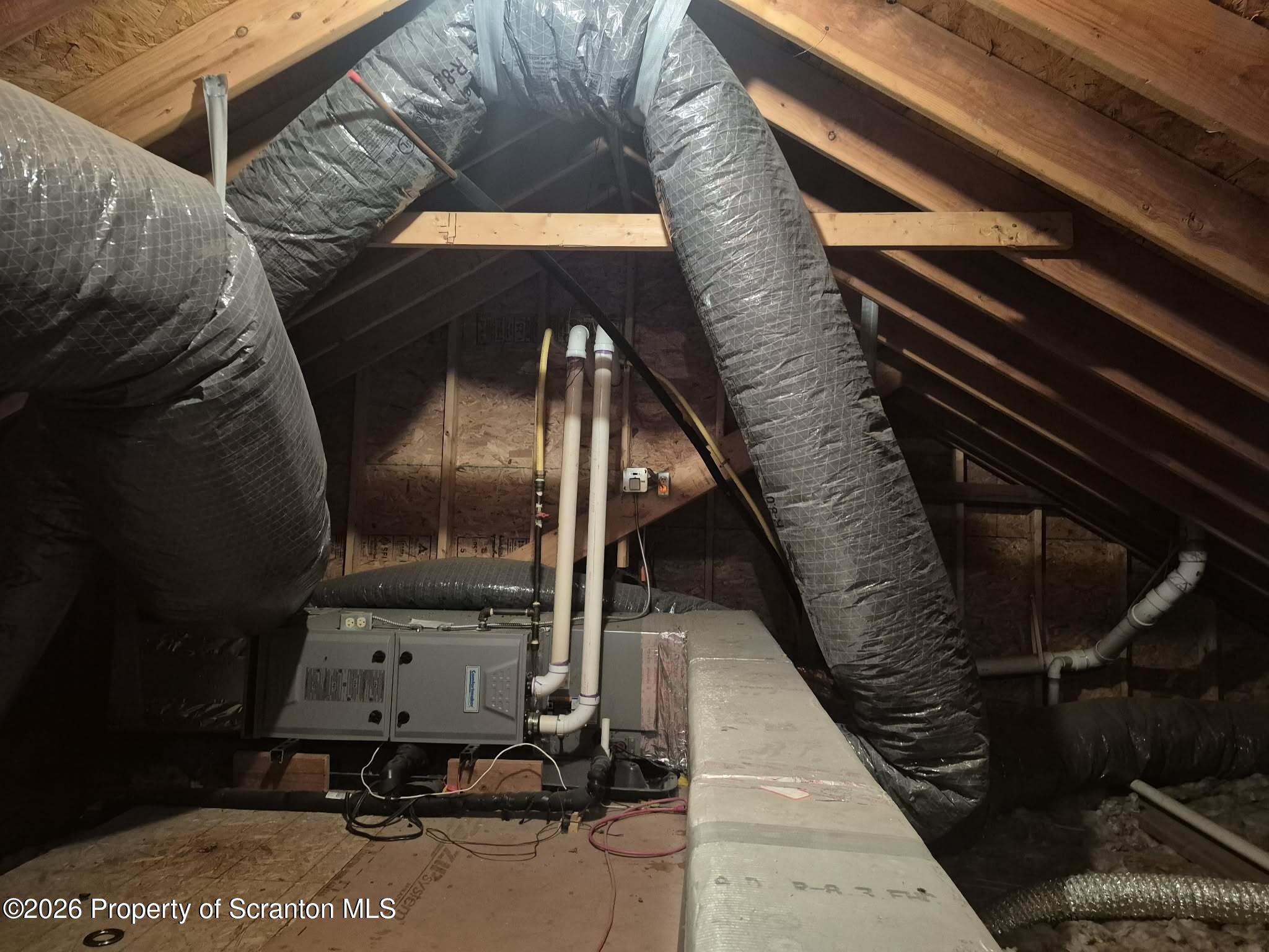 1933 Hunsinger Road Springville, PA 18844 - Photo 85 of 86 Attic Furnace