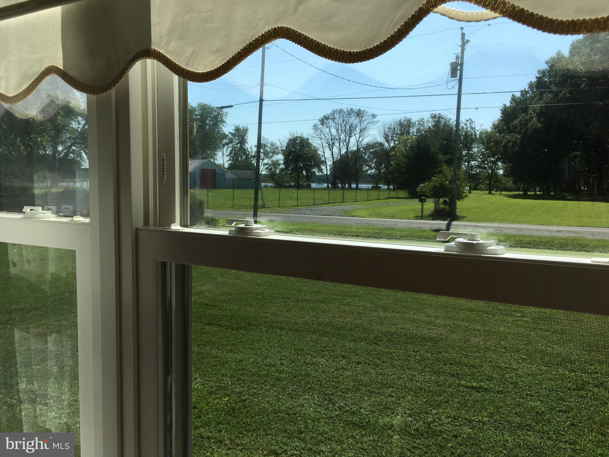 4849 Skinners Neck Road Rock Hall, MD 21661 - Photo 5 of 21 Views of Grays Inn Creek from living room window