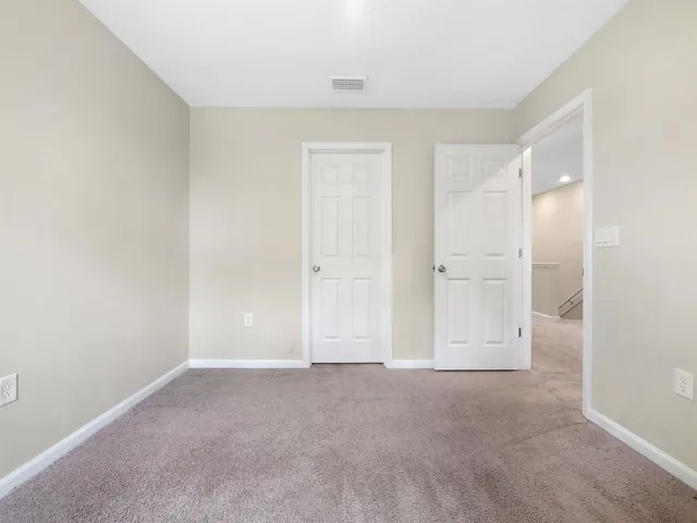 an empty room with an empty space