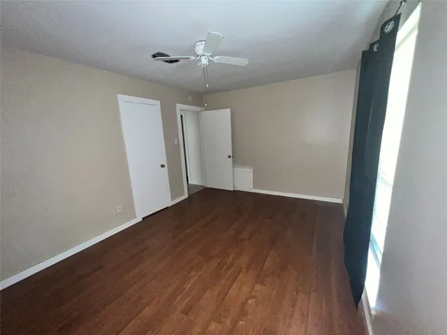 wooden floor in an empty room