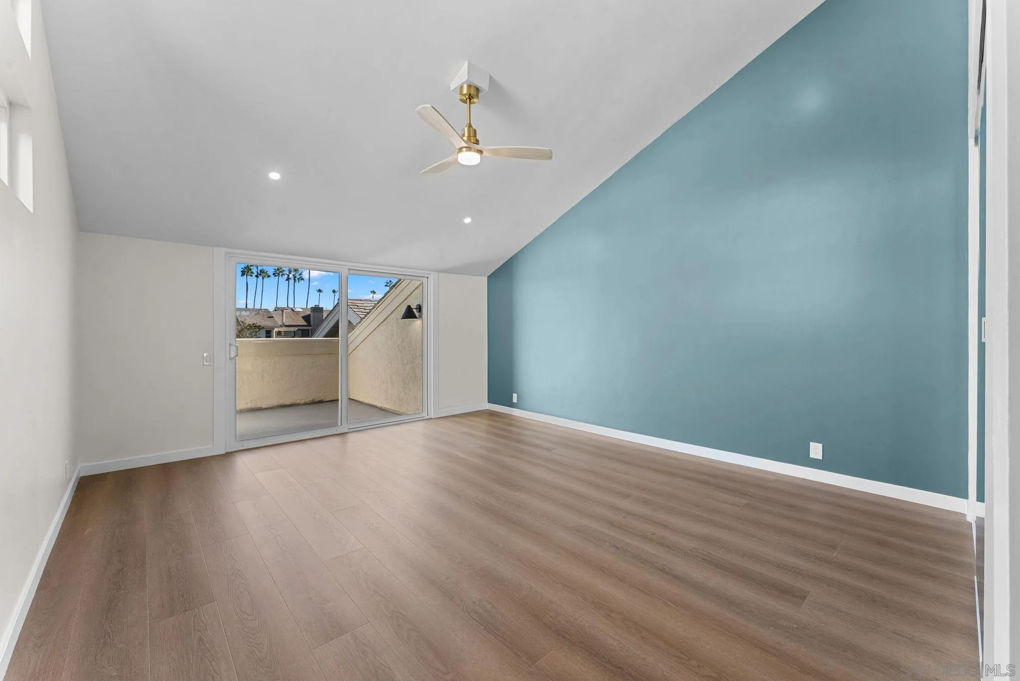 16048 Via Viajera Rancho Santa Fe, CA 92091 - Photo 31 of 46 a view of empty room with wooden floor
