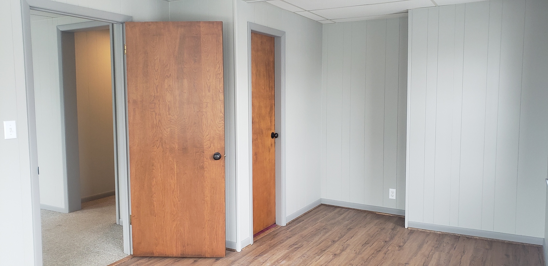 986 Main Street Antioch, IL 60002 - Photo 7 of 24 a view of hallway with closet and wooden floor