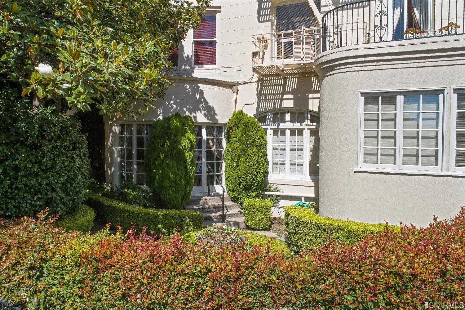1925 Gough Street, Unit 11 San Francisco, CA 94109 - Photo 39 of 46 front view of a house with a yard