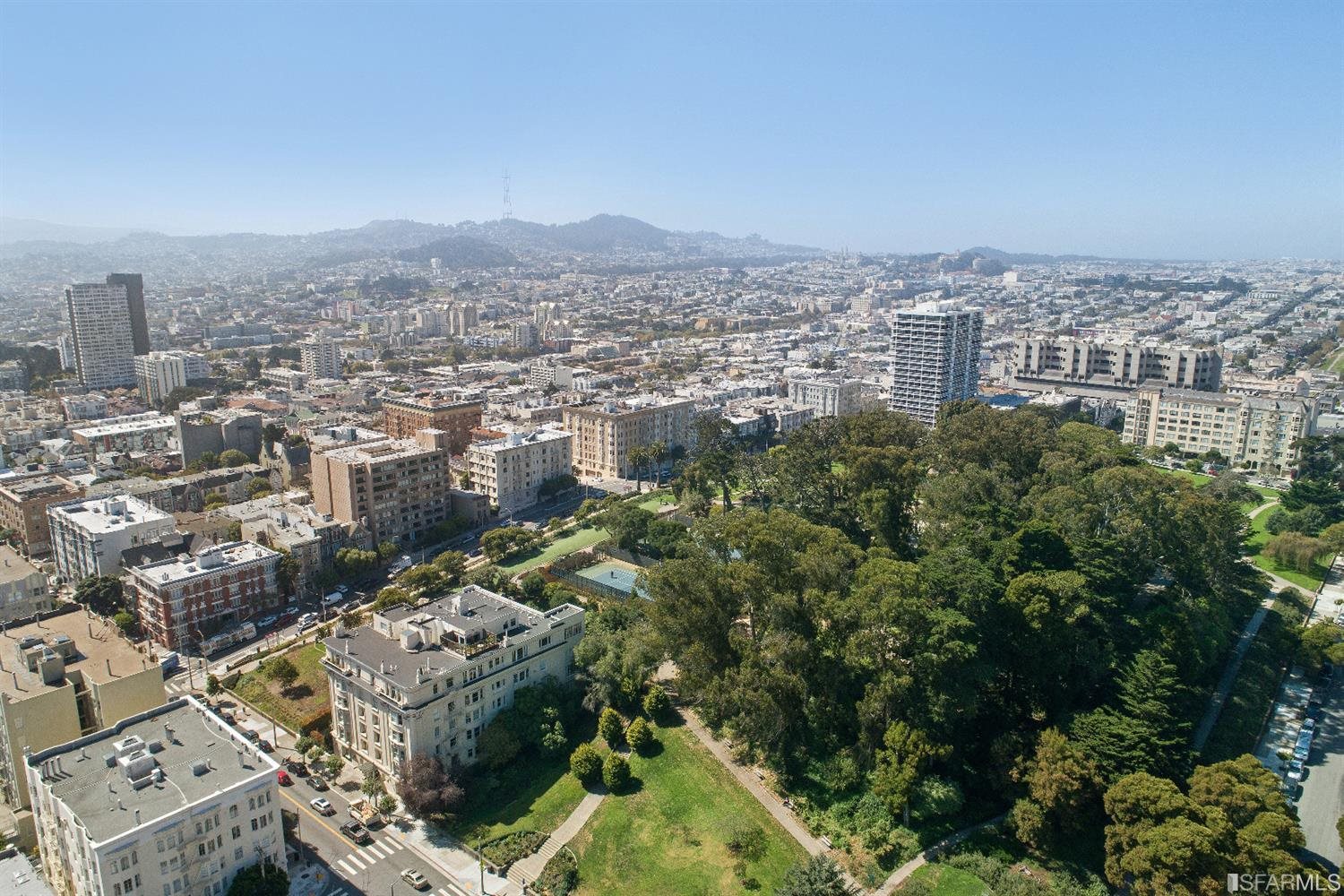 1925 Gough Street, Unit 11 San Francisco, CA 94109 - Photo 44 of 46 an aerial view of multiple house