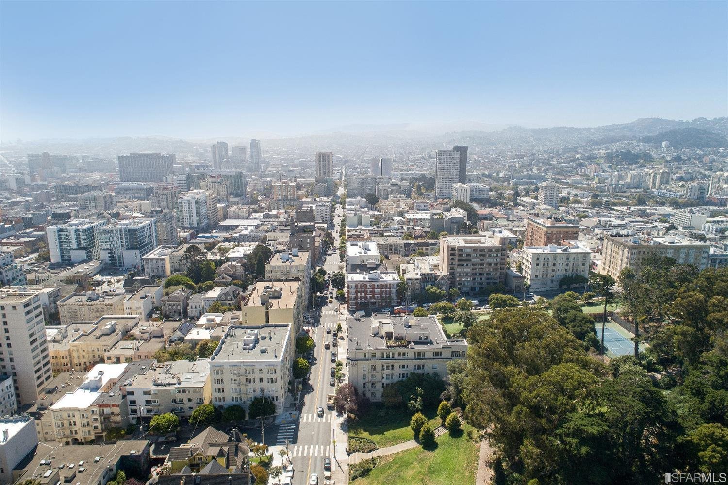 1925 Gough Street, Unit 11 San Francisco, CA 94109 - Photo 45 of 46 an aerial view of city