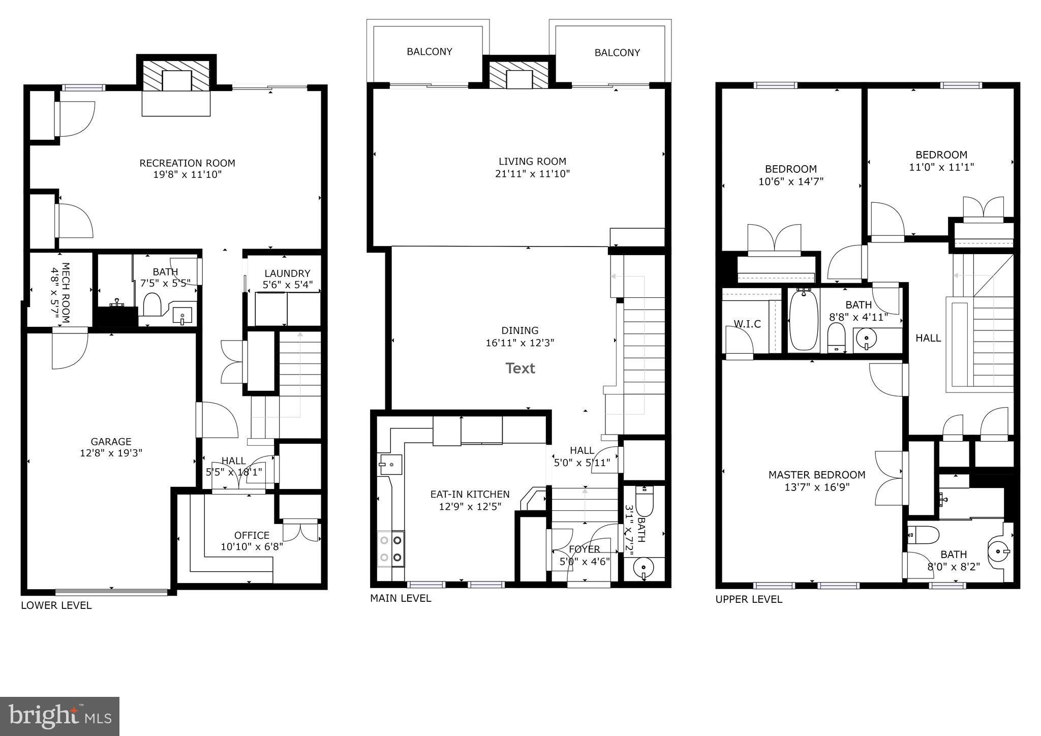 3628 Winfield Lane Northwest Washington, DC 20007 - Photo 30 of 30 Floor Plan
