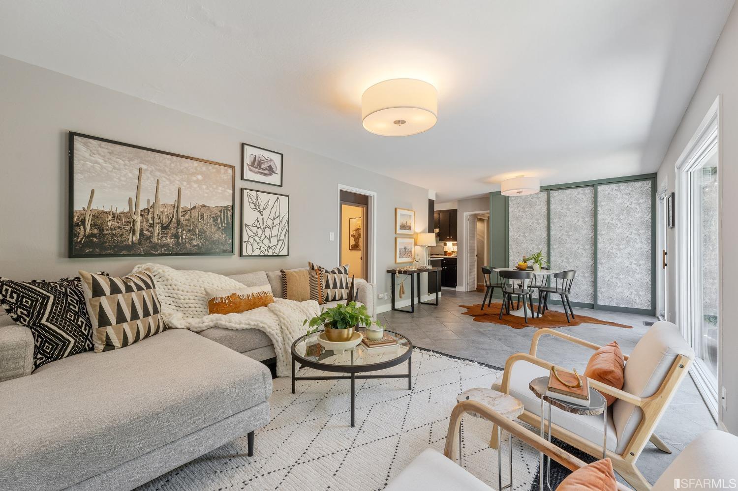 47 Malta Drive San Francisco, CA 94131 - Photo 15 of 40 a living room with furniture and large windows