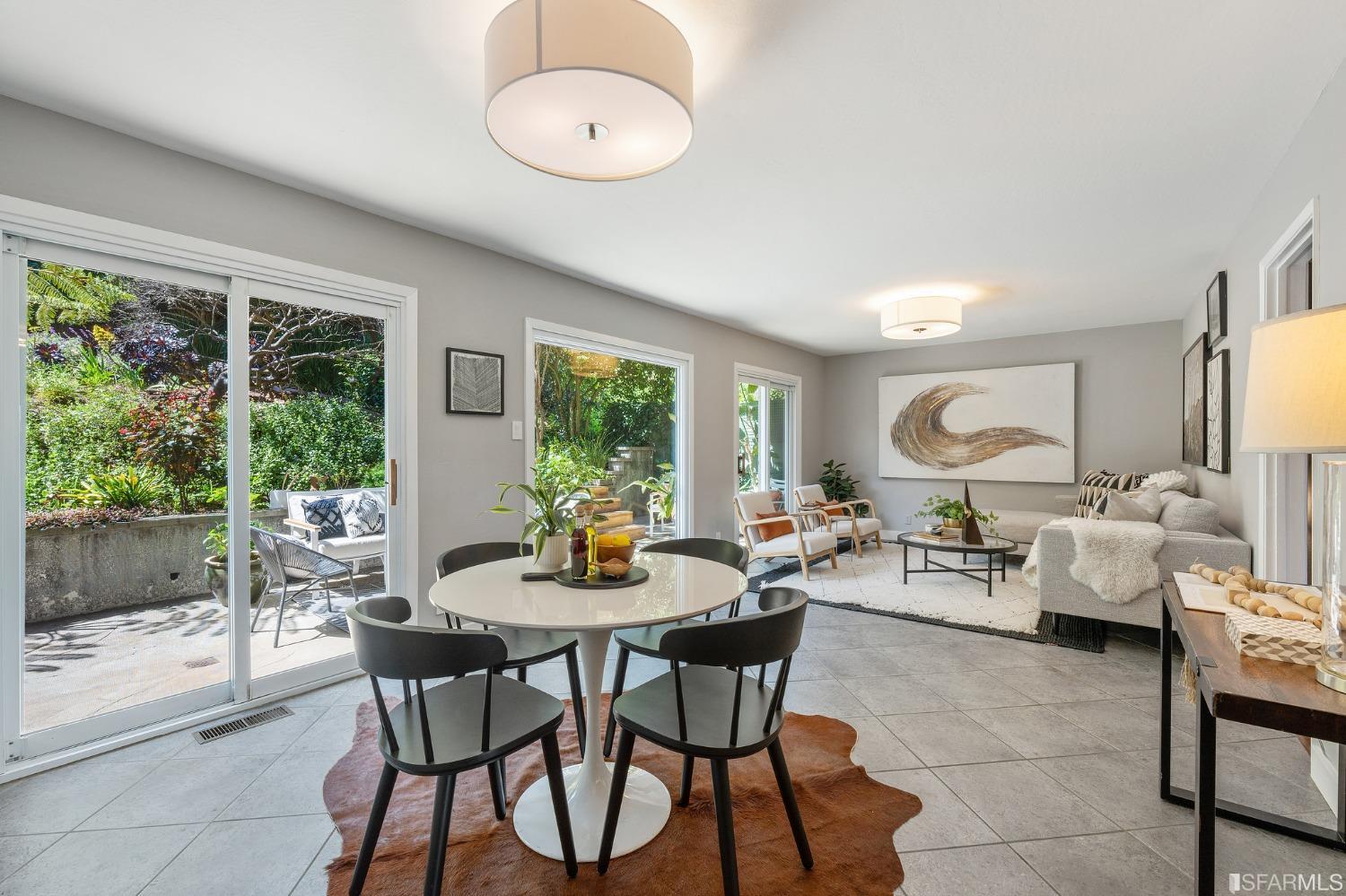 47 Malta Drive San Francisco, CA 94131 - Photo 3 of 40 a living room with furniture and a large window