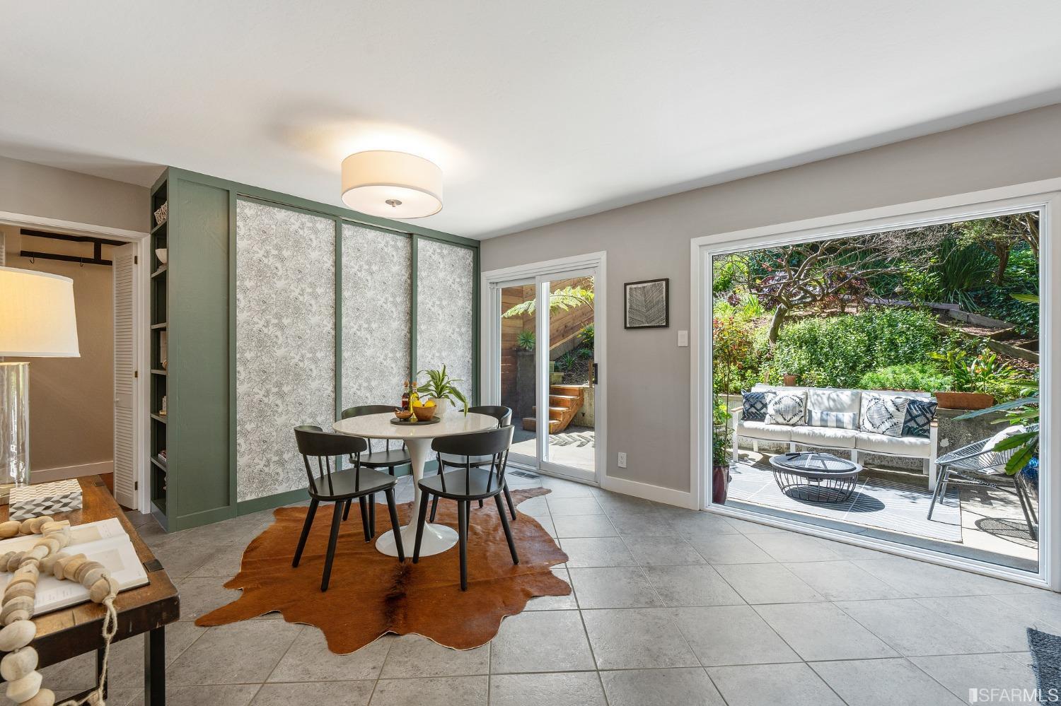 47 Malta Drive San Francisco, CA 94131 - Photo 4 of 40 a dining room with furniture and large windows