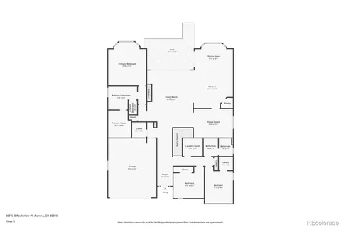 $1,050,000 | 26743 East Peakview Place, Aurora, CO 80016