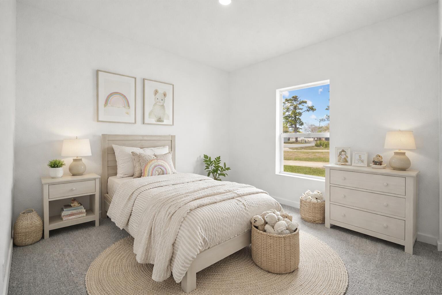 2575 Southeast Bonita Street Stuart, FL 34997 - Photo 7 of 17 a bedroom with a bed and a window