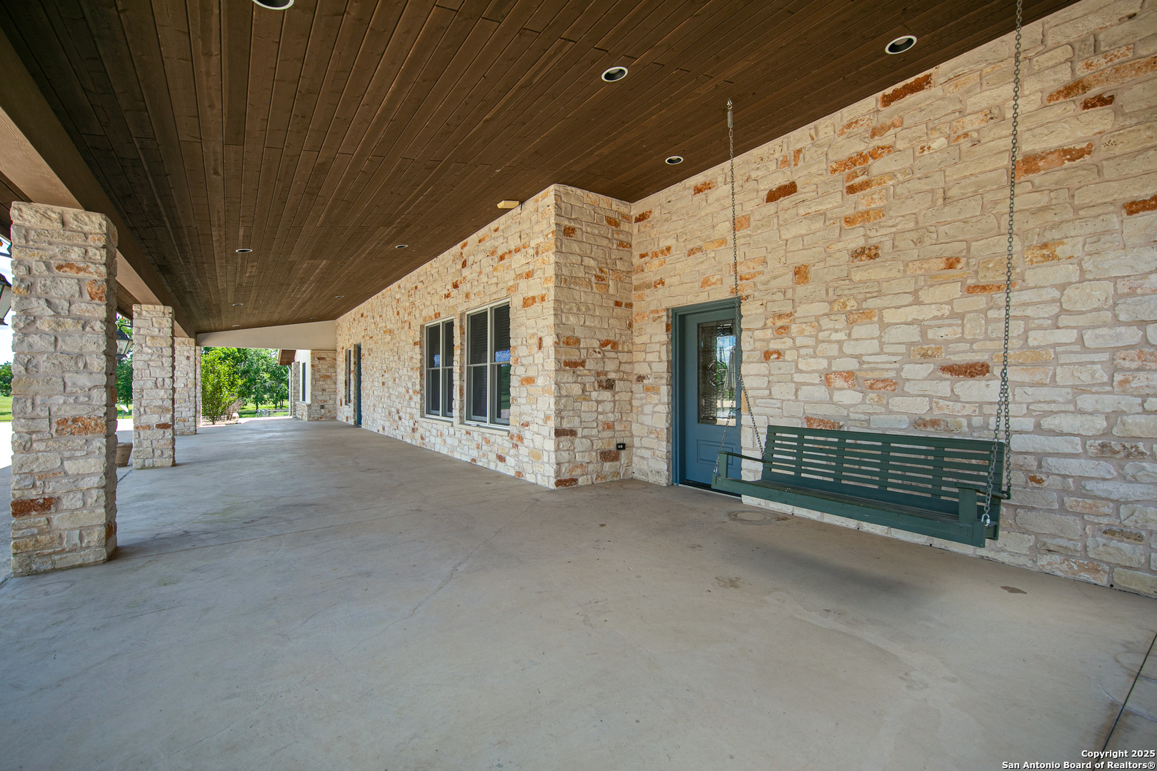 9560 Old Colony Line Road Dale, TX 78616 - Photo 6 of 41 a view of a porch of a house