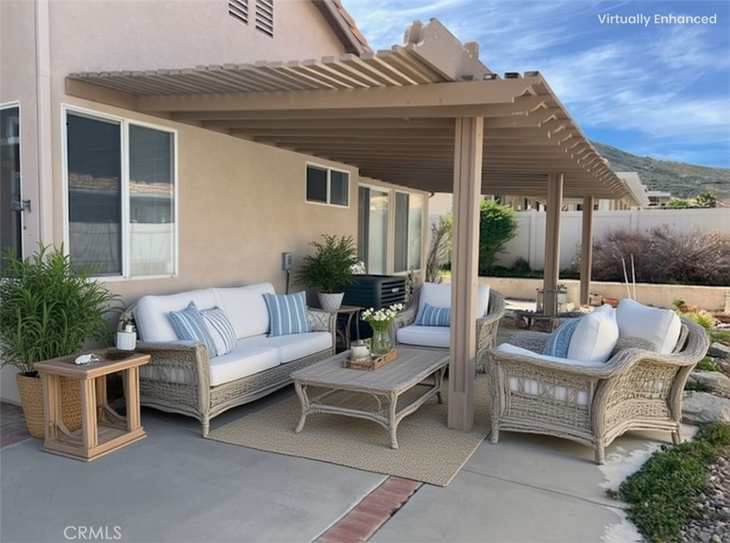 1961 Riviera Avenue Banning, CA 92220 - Photo 14 of 14 Staged Patio