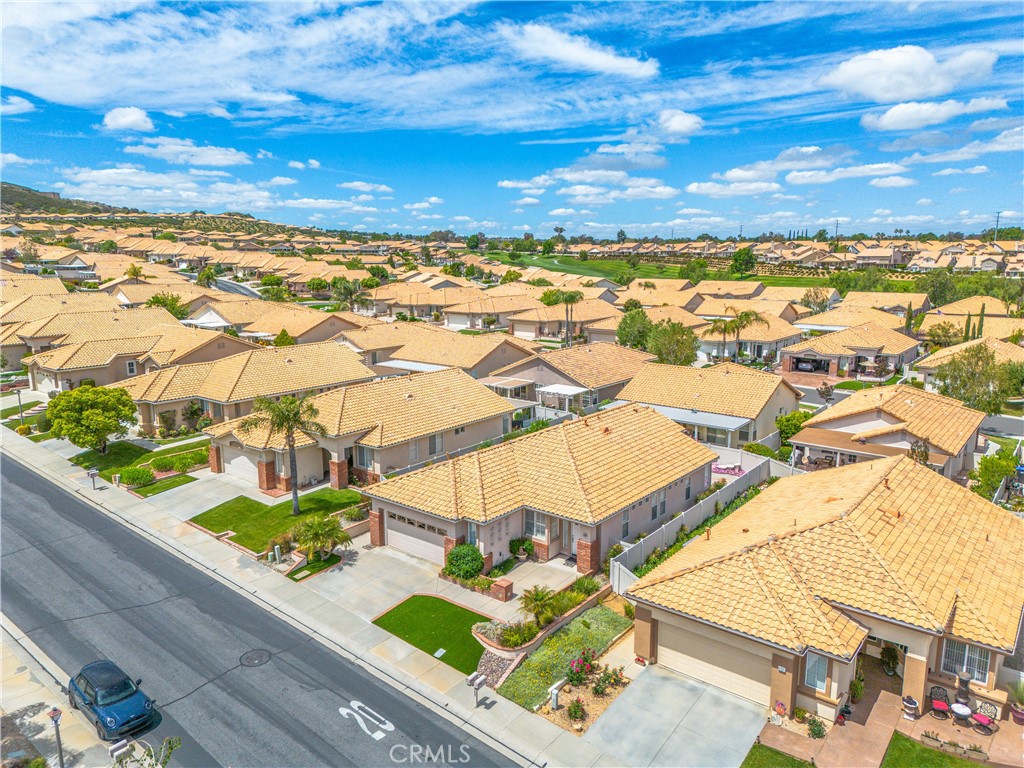 1961 Riviera Avenue Banning, CA 92220 - Photo 55 of 60 an aerial view of residential houses with outdoor space