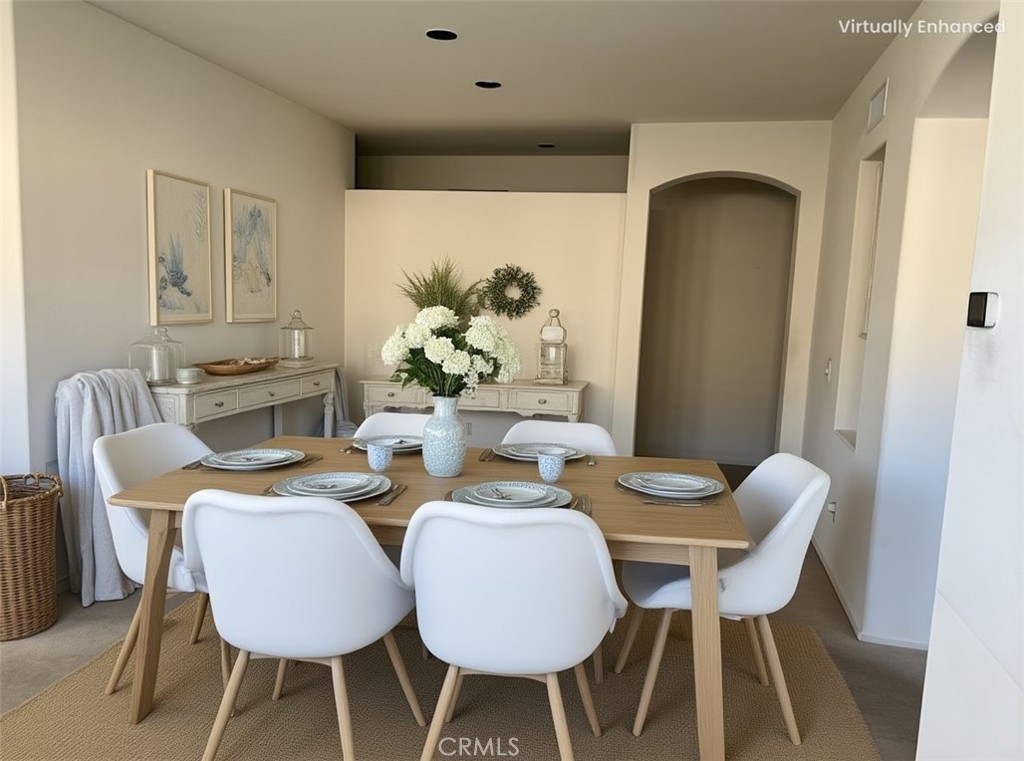1961 Riviera Avenue Banning, CA 92220 - Photo 8 of 14 Staged Dining room