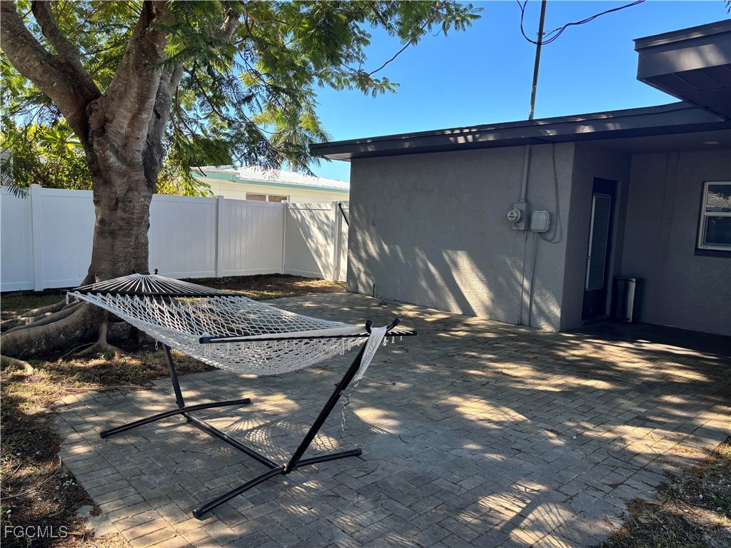 5521 Granada Road Fort Myers, FL 33919 - Photo 15 of 17 a view of a wooden door of the house