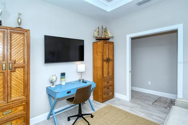 a bathroom with a double vanity sink mirror and toilet