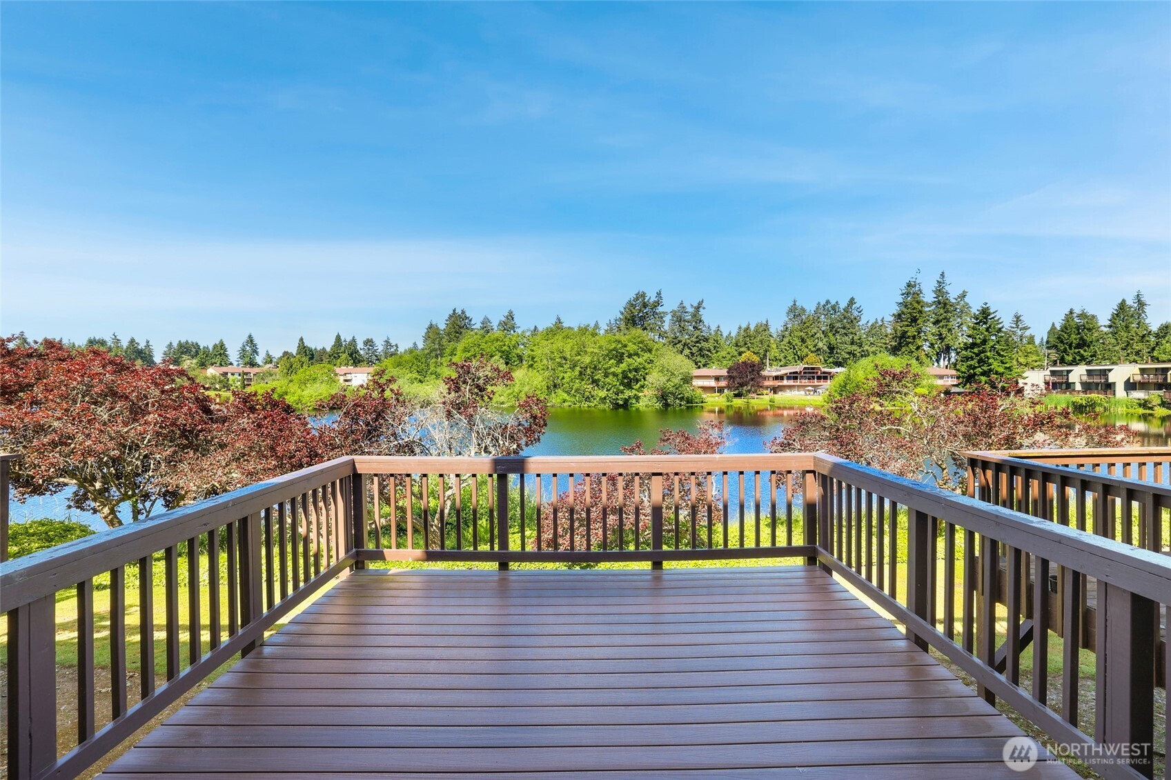30831 13th Place South, Unit 13 Federal Way, WA 98003 - Photo 8 of 38 a view of a balcony with wooden floor