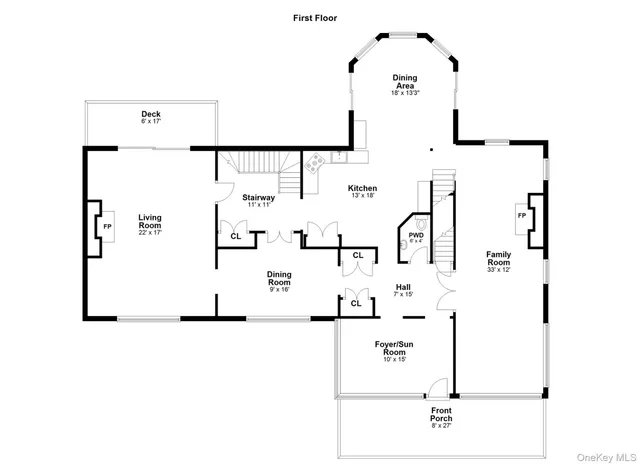 a picture of a floor plan
