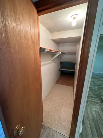 a view of walk in closet