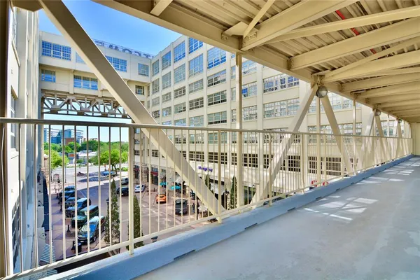 a view of an entryway with an outdoor space