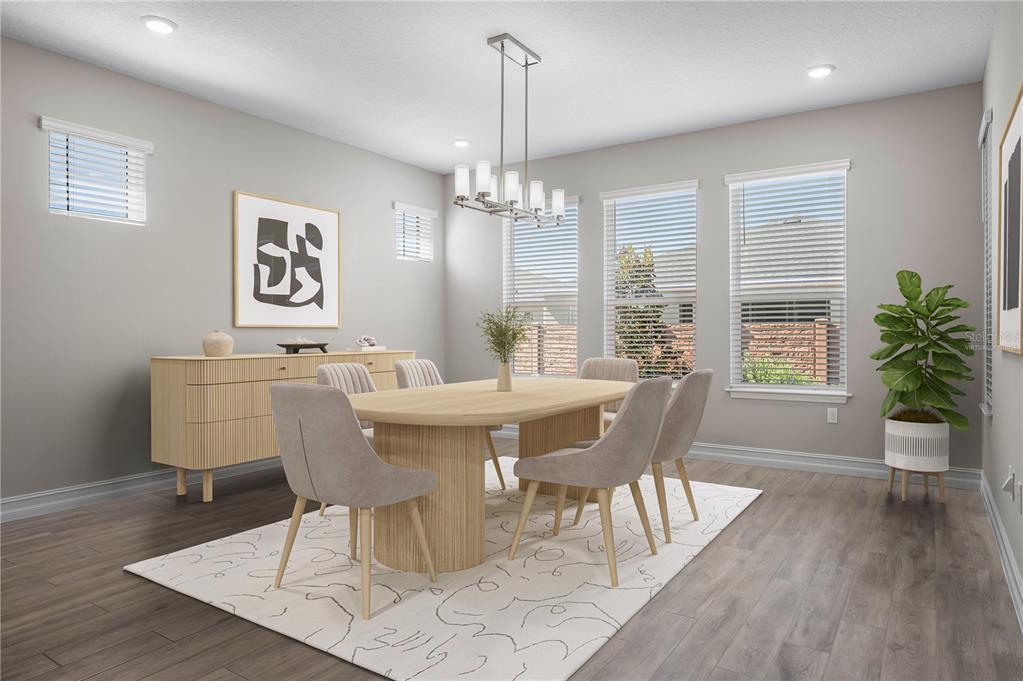 4474 Northwest 53rd Avenue Road Ocala, FL 34480 - Photo 18 of 78 a view of a dining room with furniture window and wooden floor