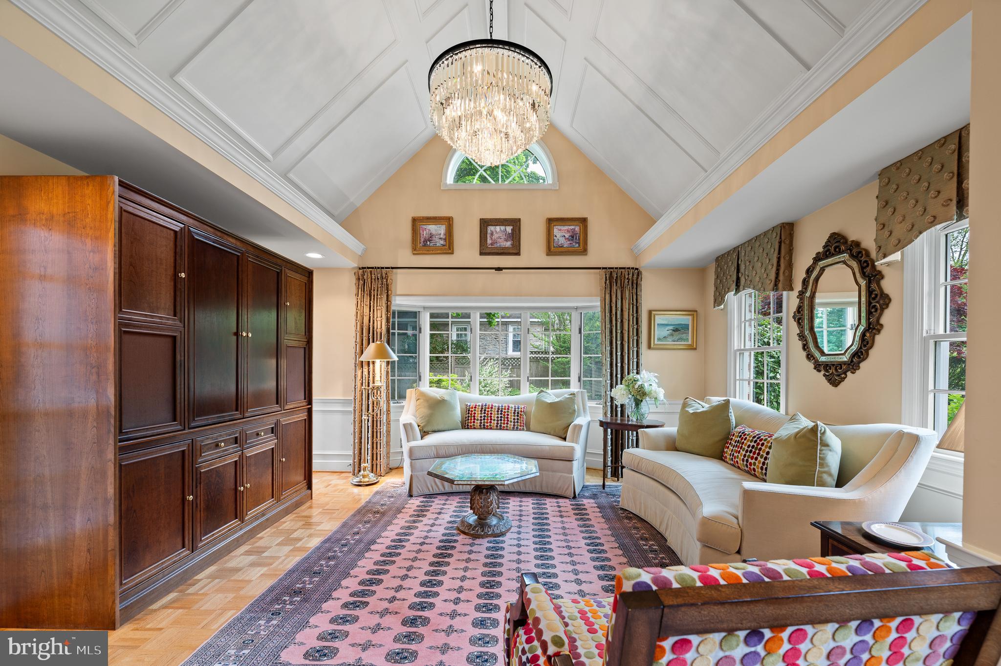 243 Walnut Road Strafford, PA 19087 - Photo 16 of 37 Lovely Family Room with Cathedral Ceiling