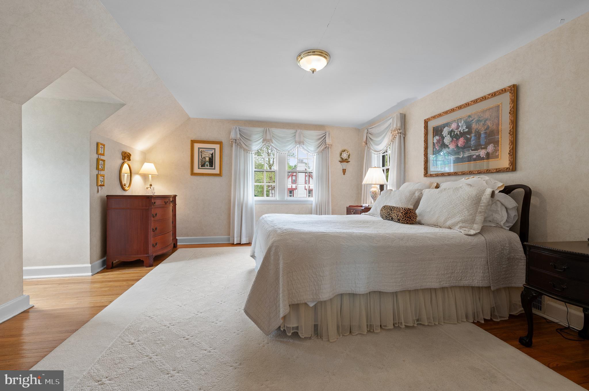 243 Walnut Road Strafford, PA 19087 - Photo 23 of 37 Primary Bedroom with Hardwood Flooring
