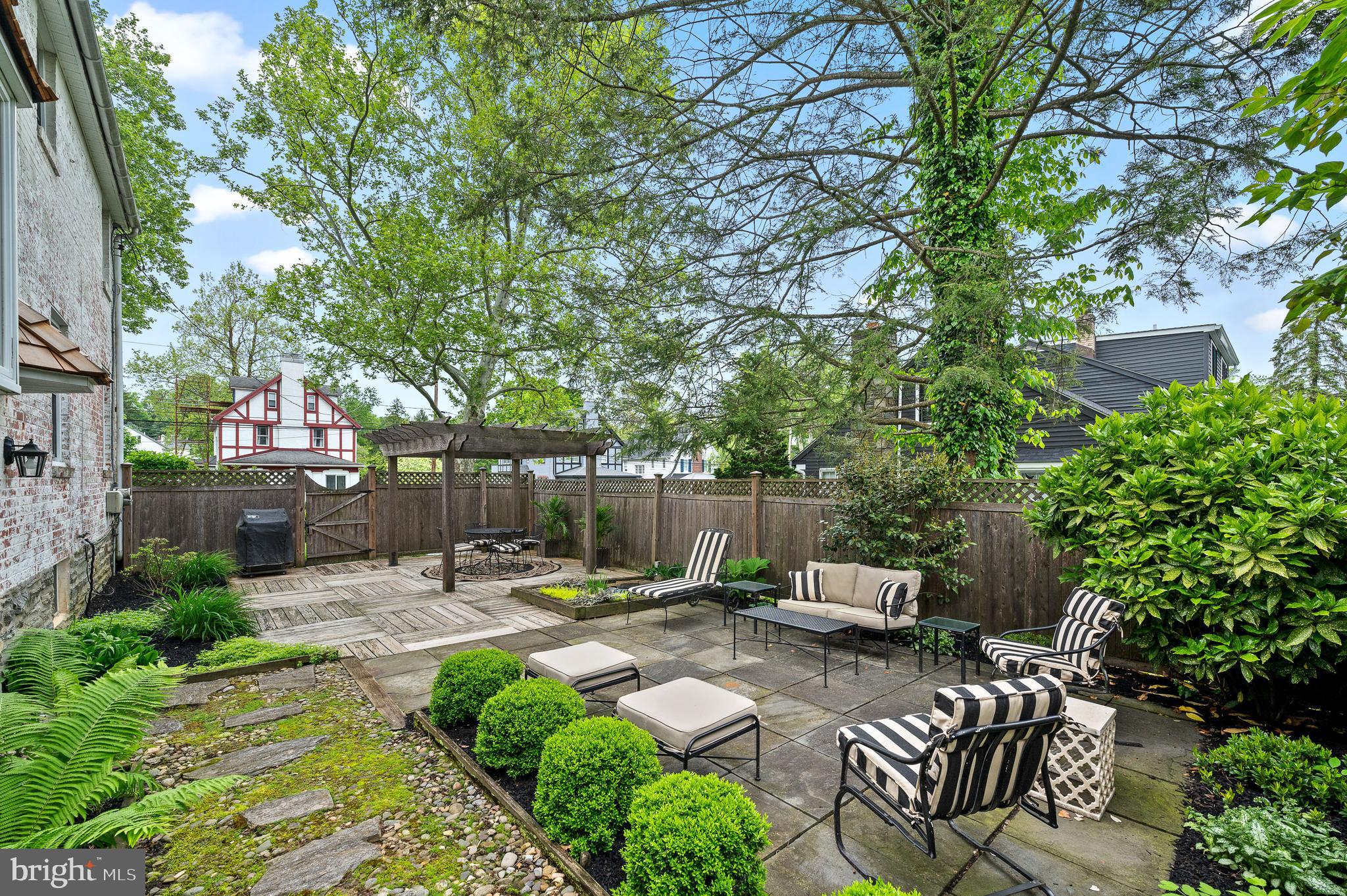243 Walnut Road Strafford, PA 19087 - Photo 32 of 37 Extended Patio and Decking