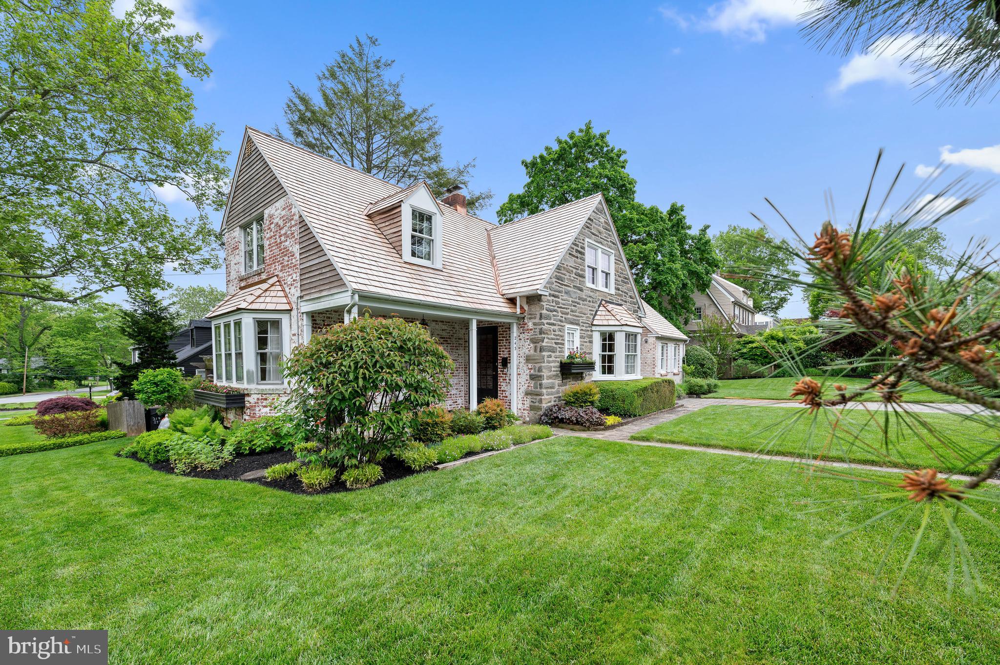 243 Walnut Road Strafford, PA 19087 - Photo 4 of 37 New Beautiful Cedar Shake Roof