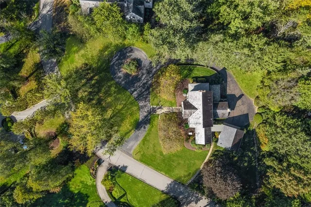 a view of an outdoor space and a lake view