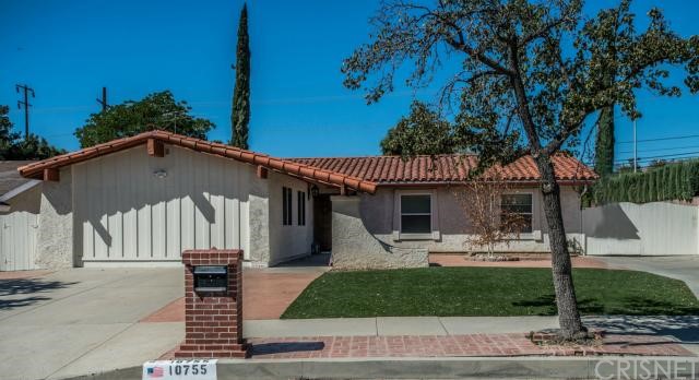 Front View of beautiful single story dream home!