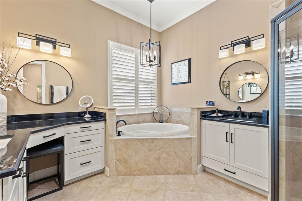 4978 Southern Valley Loop Brooksville, FL 34601 - Photo 31 of 78 a bathroom with a sink and a mirror