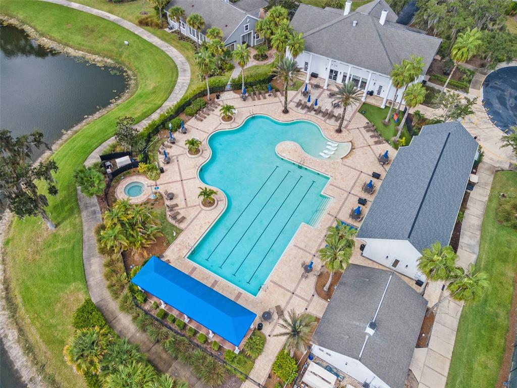 4978 Southern Valley Loop Brooksville, FL 34601 - Photo 60 of 78 an aerial view of a house having outdoor space