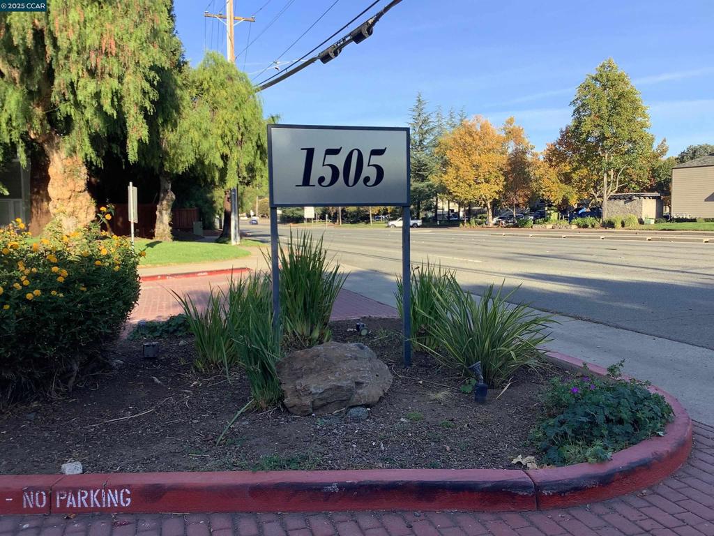 a sign that is on the side of a road