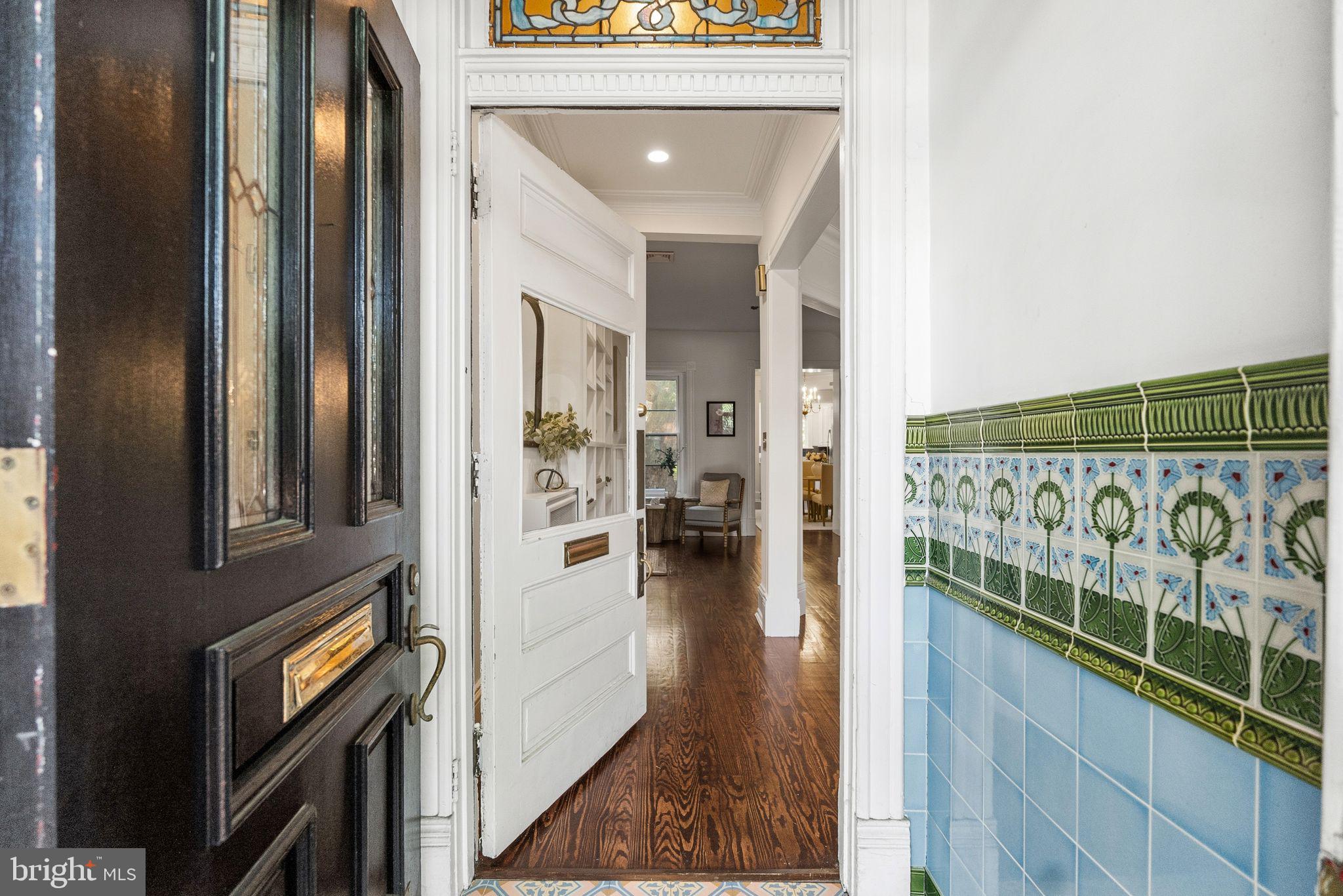 3066 Q Street Northwest Washington, DC 20007 - Photo 3 of 56 Foyer With Transom
