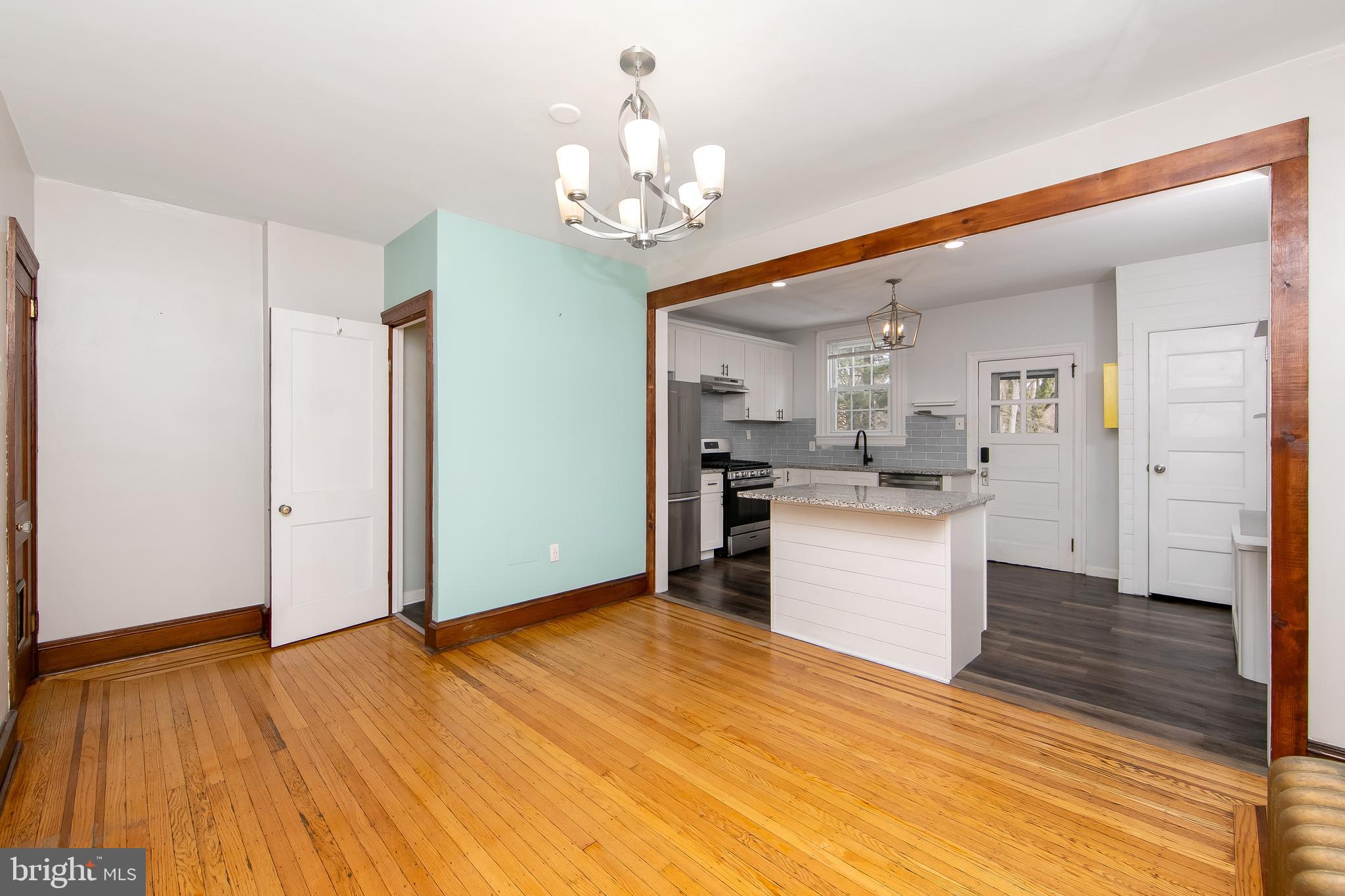 515 Ryers Avenue Cheltenham, PA 19012 - Photo 12 of 33 a view of kitchen with granite countertop cabinets and refrigerator