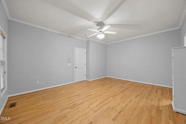 wooden floor in an empty room
