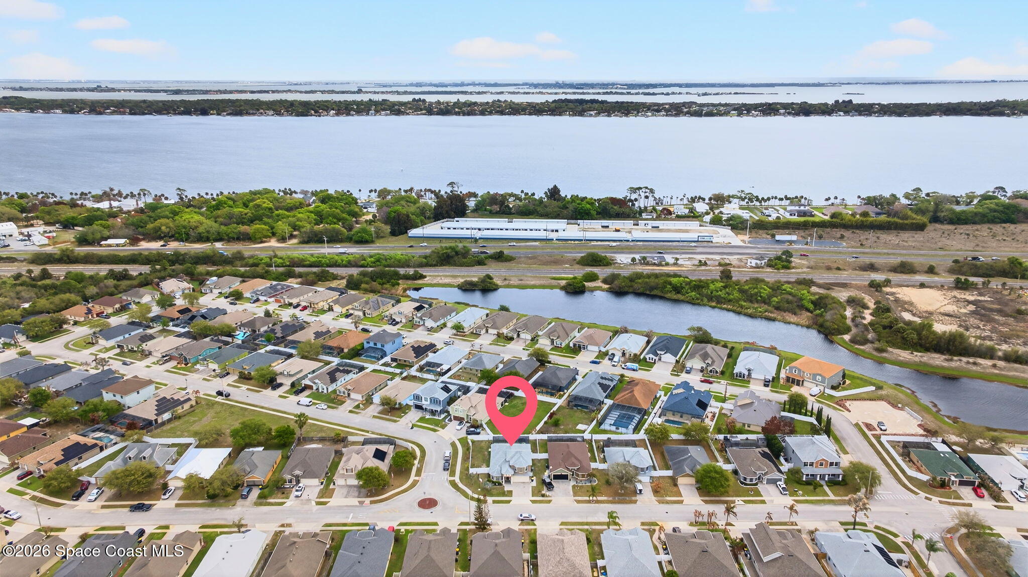 4082 Brantley Circle Rockledge, FL 32955 - Photo 45 of 53 a view of lake view and mountain view