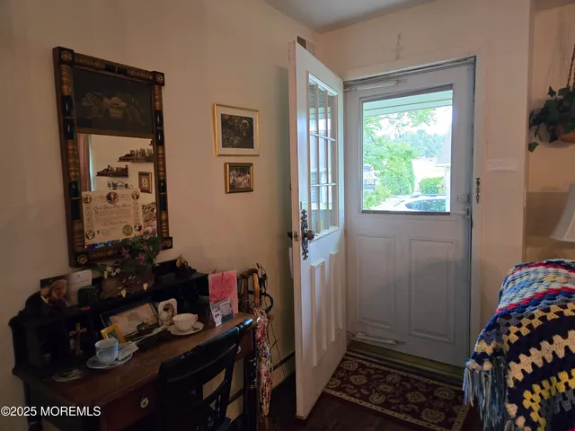 a room with furniture and window