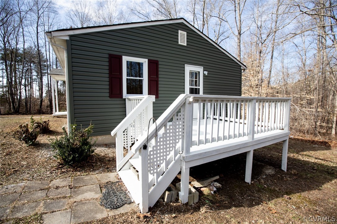 3488 Meherrin Road Meherrin, VA 23954 - Photo 6 of 50 a view of a house with a yard and furniture