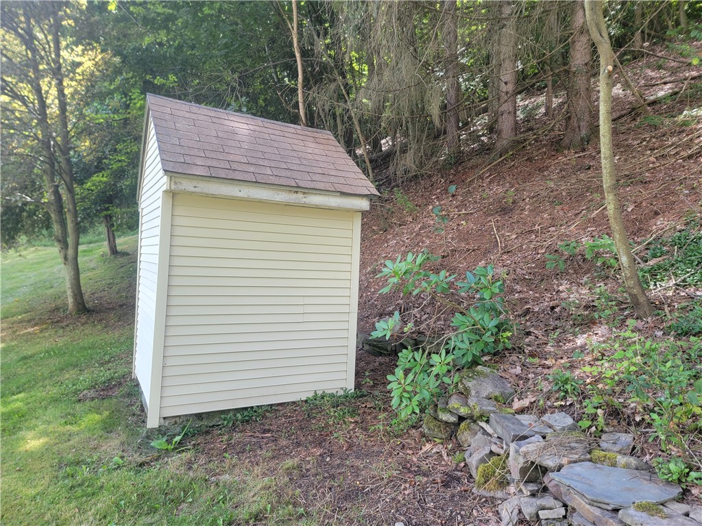 3855 Texas Hollow Road Hector, NY 14818 - Photo 45 of 50 Orignal Outhouse