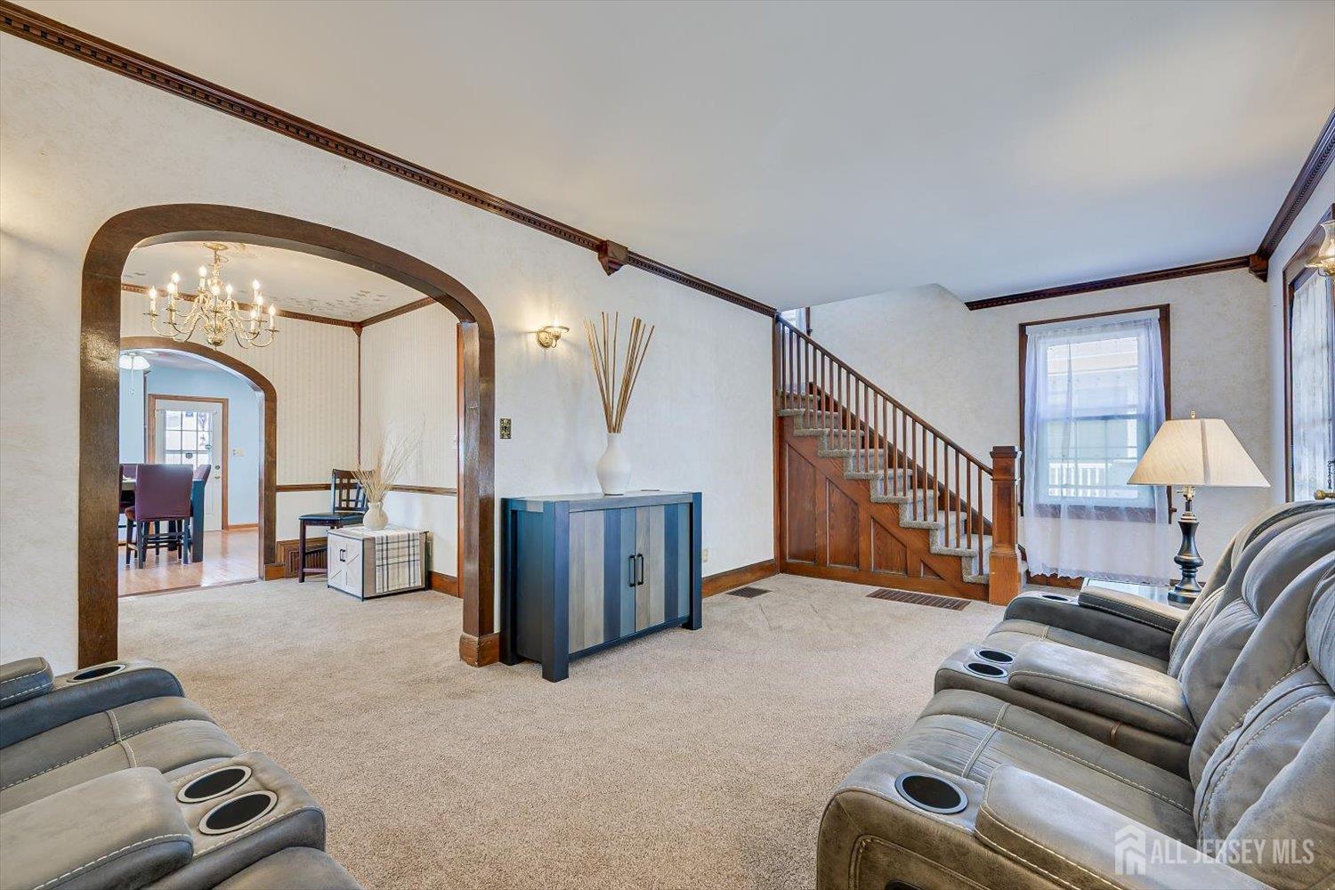 620 Dunellen Avenue Dunellen, NJ 08812 - Photo 7 of 48 a living room with furniture