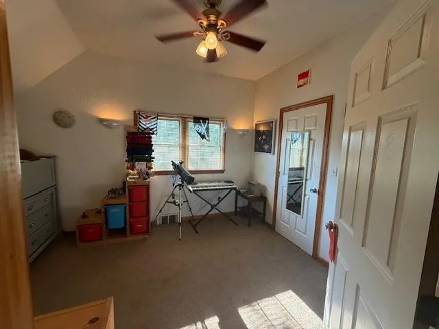 a room with storage and utility