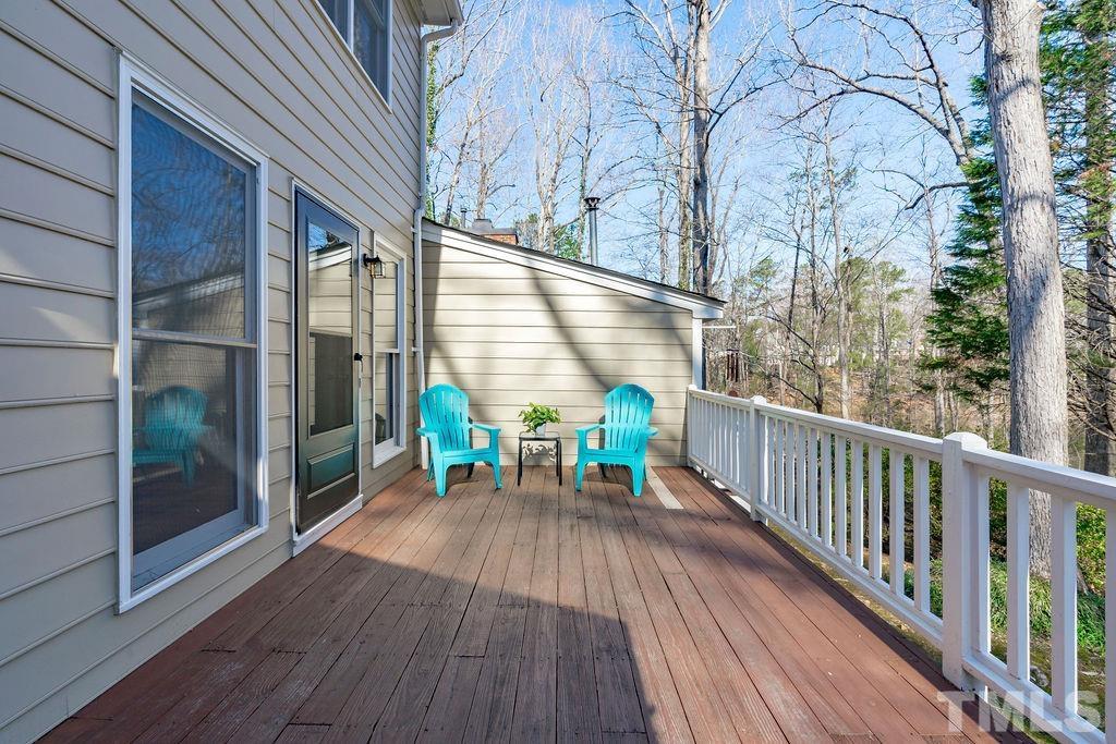 1014 Boathouse Court Raleigh, NC 27615 - Photo 31 of 41 a view of a chairs on the roof deck